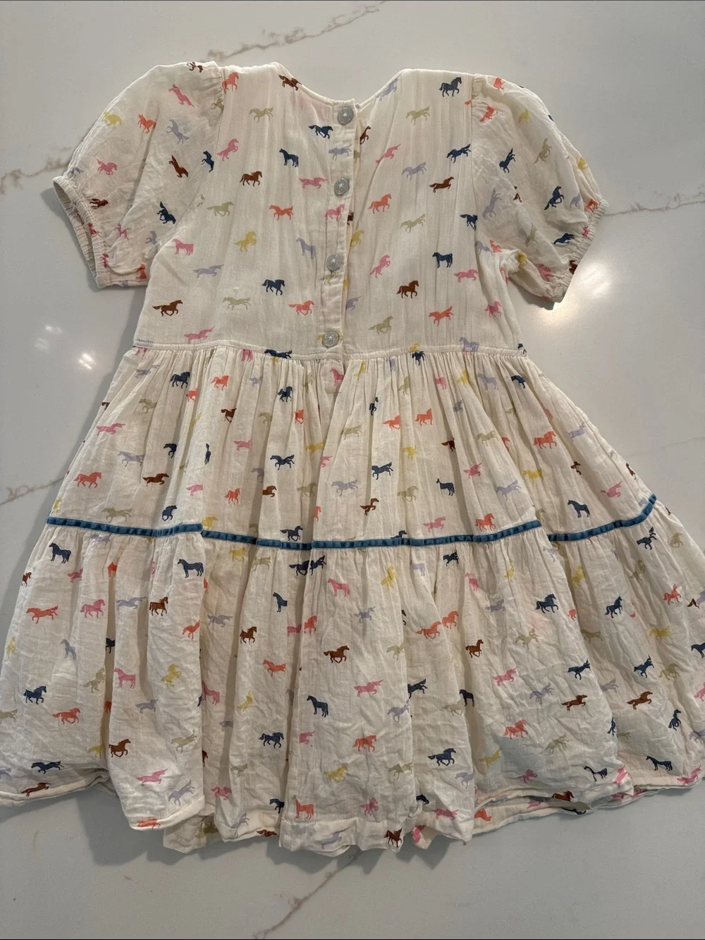 Girls Pink Chicken Eliza Dress